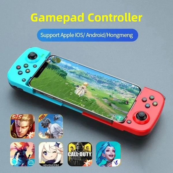 Gamepad Telescopic For Apple IOS Android PUBG Switch PS4 Stretch Wireless BT 5.0 Phone Eat Chicken Game Controller Joystick