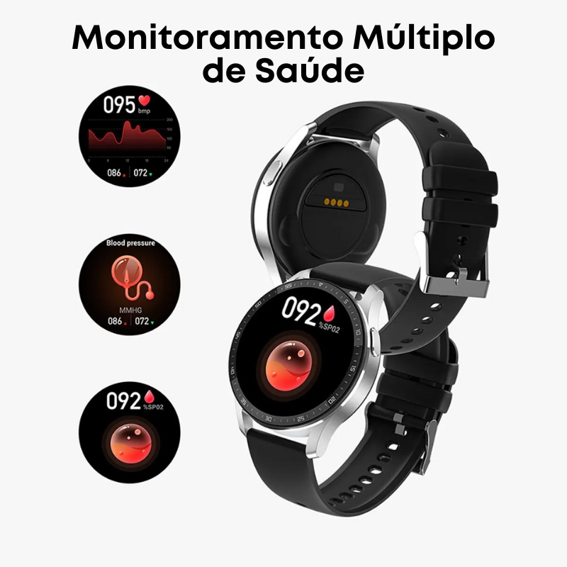 SmartWatch ProMax 2 em 1 - Brinde Spotify Premium [3 Meses]